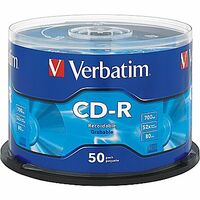 VERBATIM CD-R WHITE SC