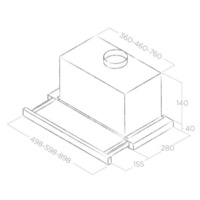 Elica Elite 14 LUX GRIX/A/60