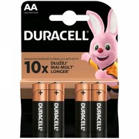 Duracell AA 1.5V LR6 MN1500 PAK 4 CK Alkalne 