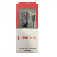 Gembird QC3.0 Brzi auto punjac 