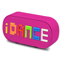 iDance Blocks Bluetooth Speaker BS10(PK) - Pink