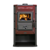 Carobna pec TimSistem, crvena