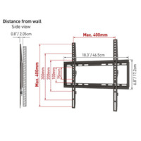 BARKAN E307.B LCD TV zidni nosac 13-65 inca