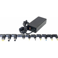 Gembird NPA-AC7D AC 65W sa Tip-C + QC3.0 mob. brzi punjac 3A univerzalni