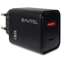 Bavitel punjac 45W Usb A+ Type C crna